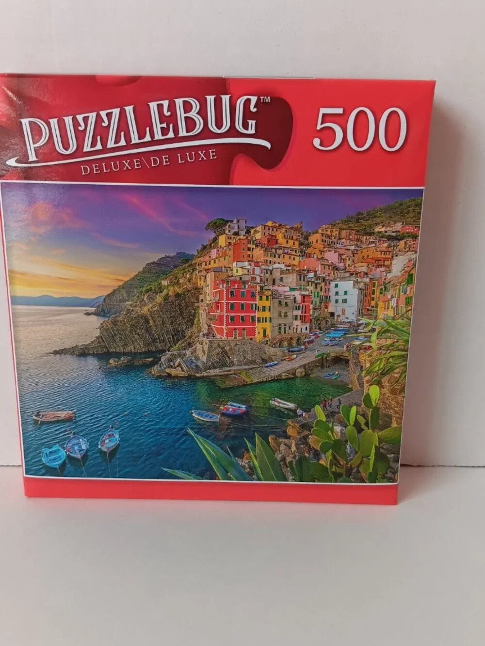 (5) 500 Piece PuzzleBug Cardboard Jigsaw Puzzles